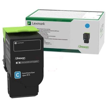 78C2XC0Lexmark - cyan - toner de marque