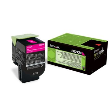 80C2XM0 / 802XM Lexmark - magenta - toner de marque
