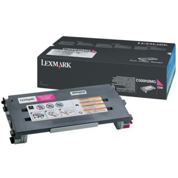 C500H2MGLexmark - magenta - toner de marque