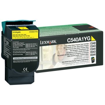 C540A1YGLexmark - jaune - toner de marque