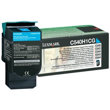 C540H1CGLexmark - cyan - toner de marque
