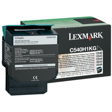 C540H1KGLexmark - noir - toner de marque