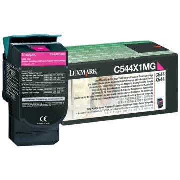 C544X1MGLexmark - magenta - toner de marque
