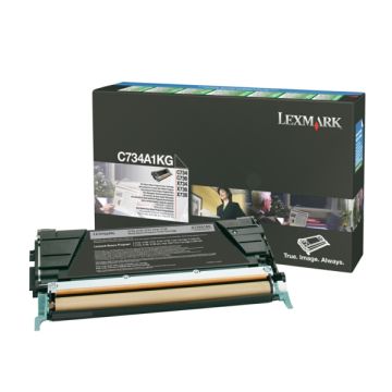 C734A1KGLexmark - noir - toner de marque