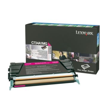 C734A1MGLexmark - magenta - toner de marque