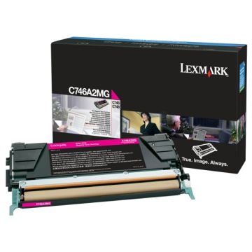 C746A2MGLexmark - magenta - toner de marque C746A2MGLexmark - magenta - toner de marque