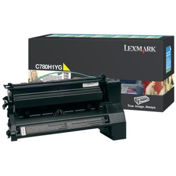 C780H1YGLexmark - jaune - toner de marque