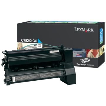 C782X1CGLexmark - cyan - toner de marque
