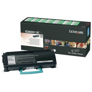 E360H11ELexmark - noir - toner de marque
