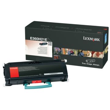 E360H21ELexmark - noir - toner de marque
