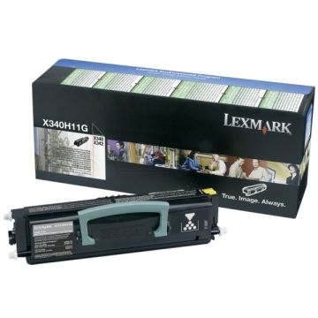 X340H11GLexmark - noir - toner de marque