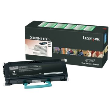 X463H11GLexmark - noir - toner de marque