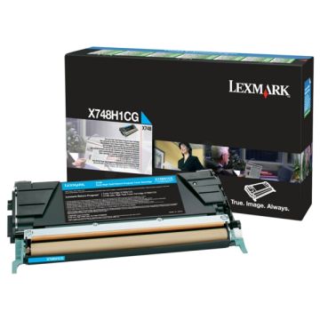 X748H1CGLexmark - cyan - toner de marque