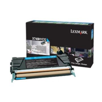 X748H3CGLexmark - cyan - toner de marque