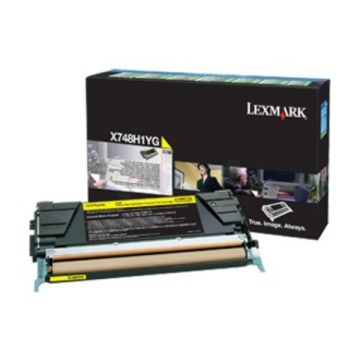 X748H3YGLexmark - jaune - toner de marque