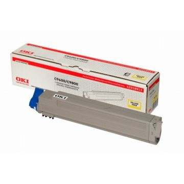 42918913OKI - jaune - toner de marque