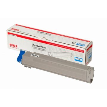 42918915OKI - cyan - toner de marque