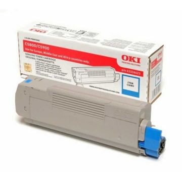 43324423OKI - cyan - toner de marque