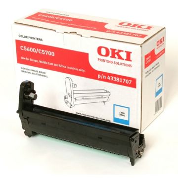 43381707OKI - cyan - tambour de marque