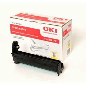 43381721OKI - jaune - tambour de marque