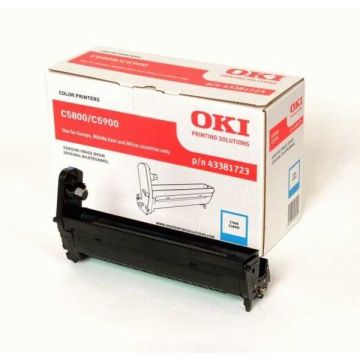 43381723OKI - cyan - tambour de marque