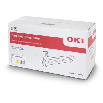 46438001OKI - jaune - tambour de marque