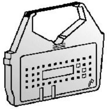 80670Olivetti - noir - ruban carbone de marque