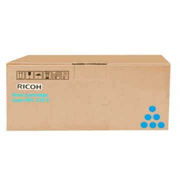406097 / SPC 220 E Ricoh - cyan - toner de marque