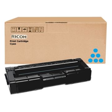 406480 / SPC 310 HE Ricoh - cyan - toner de marque
