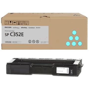 407384 / TYPE SP 352 E Ricoh - cyan - toner de marque