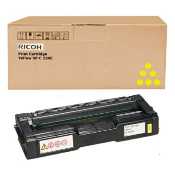 407546Ricoh - jaune - toner de marque