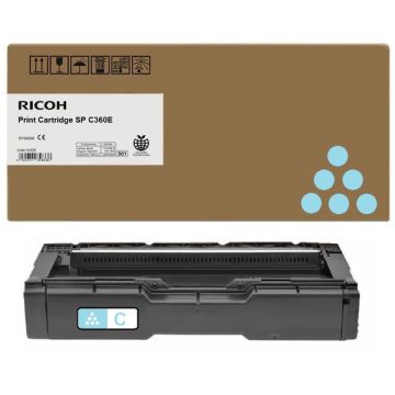 407900 / SPC 340 E Ricoh - cyan - toner de marque