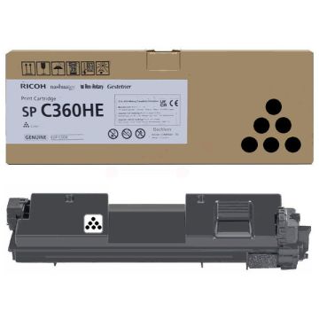 408184 / SPC360HE Ricoh - noir - toner de marque
