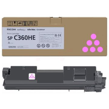408186 / SPC360HE Ricoh - magenta - toner de marque