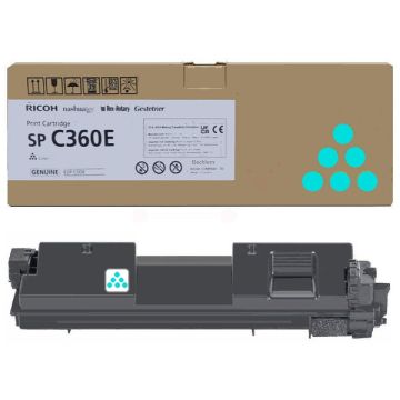 408189 / SPC360E Ricoh - cyan - toner de marque