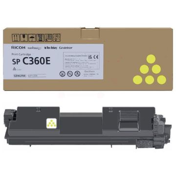 408191 / SPC360E Ricoh - jaune - toner de marque