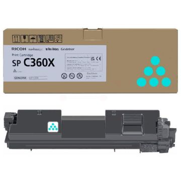 408251 / SPC360X Ricoh - cyan - toner de marque