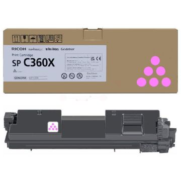 408252 / SPC360X Ricoh - magenta - toner de marque