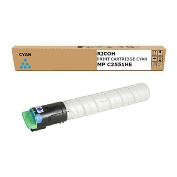 842064 / TYPE MPC 2551 HE Ricoh - cyan - toner de marque