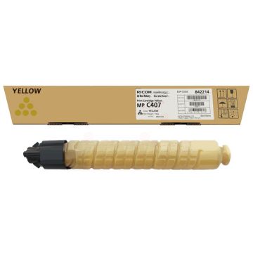 842214Ricoh - jaune - toner de marque