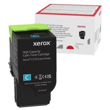 006R04365Xerox - cyan - toner de marque
