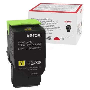 006R04367Xerox - jaune - toner de marque
