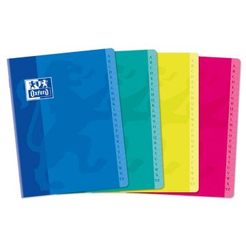 Oxford Carnet répertoire, piqûre, 170 x 220 mm