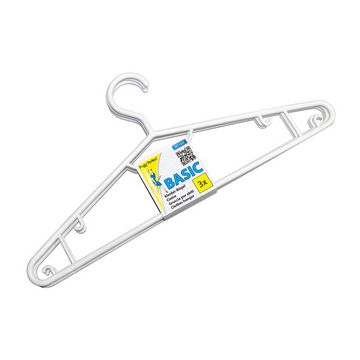 Peggy Perfect Cintre en plastique avec barre, paquet de 3