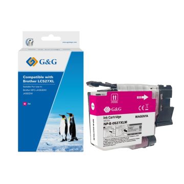 LC527XLM Brother - magenta - cartouche compatible qualité premium