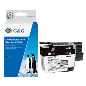 LC528BK Brother - noire - cartouche compatible qualité premium
