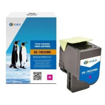 78C2XM0 Lexmark - magenta - toner compatible qualité premium