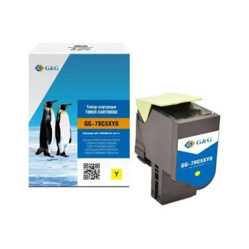 78C2XY0 Lexmark - jaune - toner compatible qualité premium