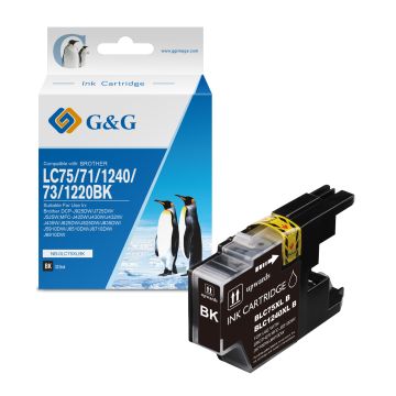 LC1240BK Brother - noire - cartouche compatible qualité premium