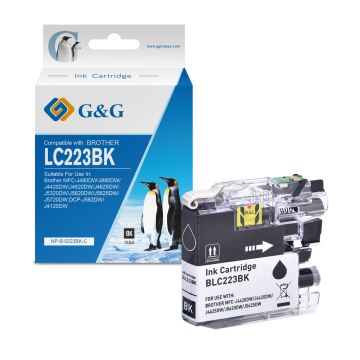 LC223BK Brother - noire - cartouche compatible qualité premium